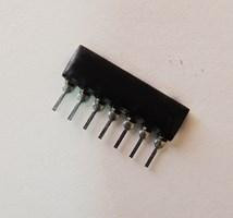 مقاومت 7 پین یک سر مشترک 510 اهم 1/8 وات 2 درصد Sip 510ohm 1/8W 7pin