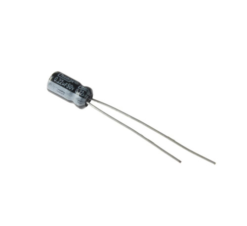 0.22UF 50V 4X7 105C BLACK