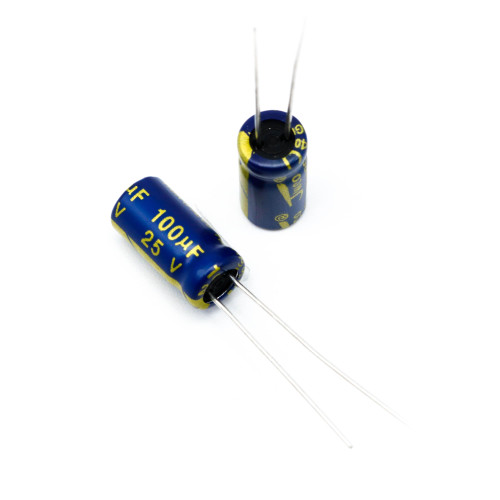 100UF 25V خرید فروش قیمت مناسب مشخصات بنفش طلایی JWCO