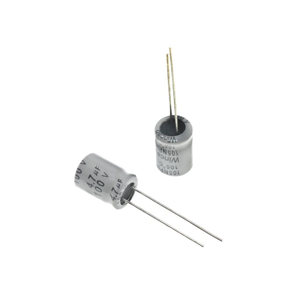 4.7UF 100V 7X11 105C BP