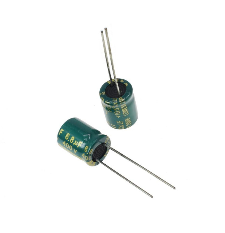 6.8UF 400V 10X13 105C GREEN