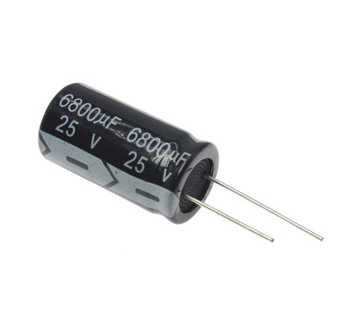 6800UF 25V 16X30 105C BLACK