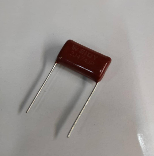 خازن پلی استر 470نانوفاراد 630ولت 470NF 630V P 20MM