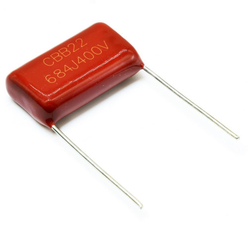 خازن پلی استر 680نانوفاراد 400ولت 680NF 400V P 20MM