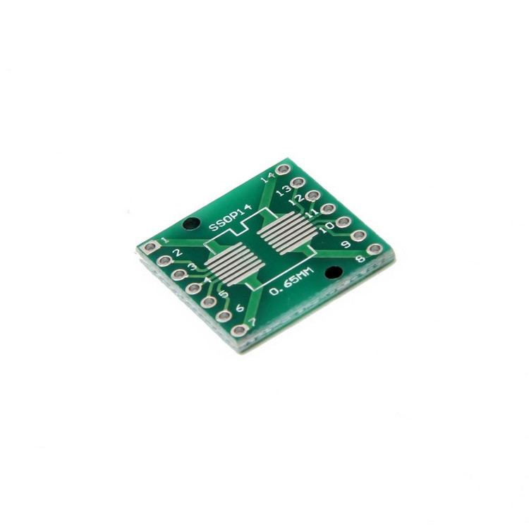 برد مبدل SMD14 به DIP14 با pitch 2.54mm – خرید ارزان