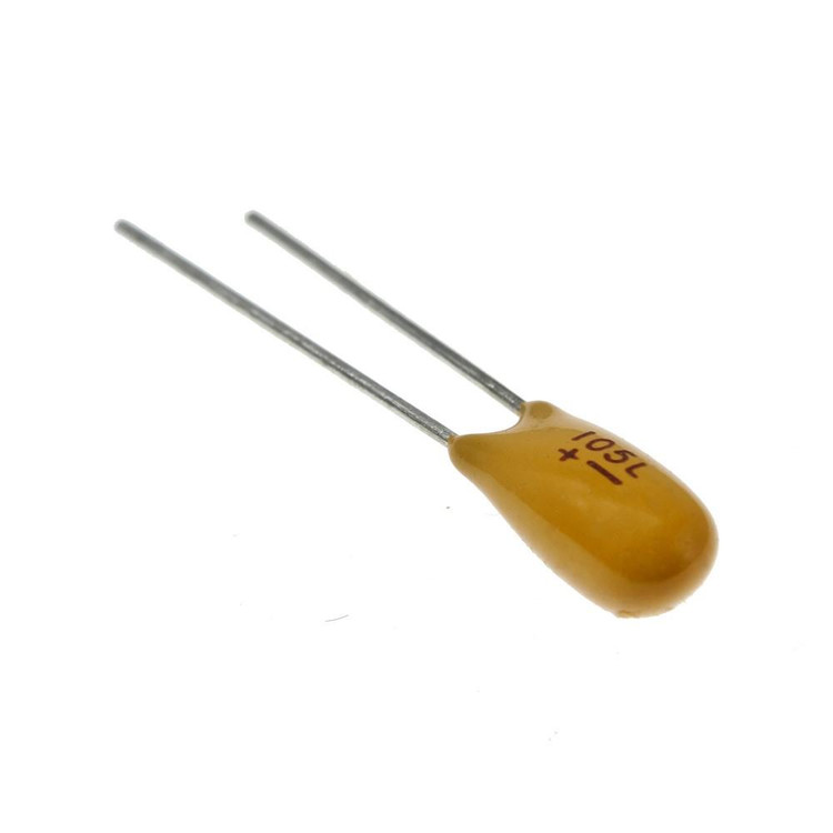 خازن تانتال 1UF 35V dip خرید فروش قیمت مناسب مشخصات دیتاشیت