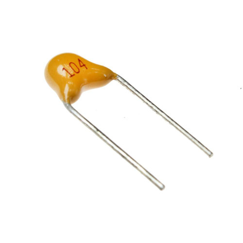 خازن مولتی لایر 100نانوفاراد 50ولت 10درصد 100NF 50V 10% 5MM