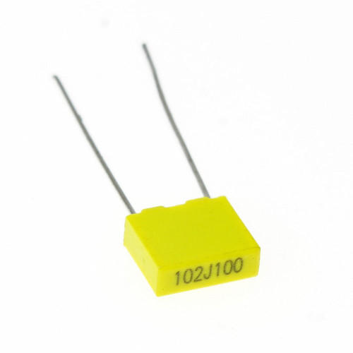 خازن ام کاتی 1نانوفاراد 100ولت 1NF 100V M 5MM