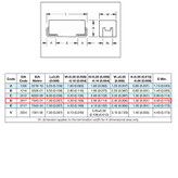 خازن تانتال 100UF 16V smd پکیج D pinout