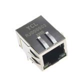 سوکت شبکه مادگی فیلتردار روبردی RJ45 فلزی POE