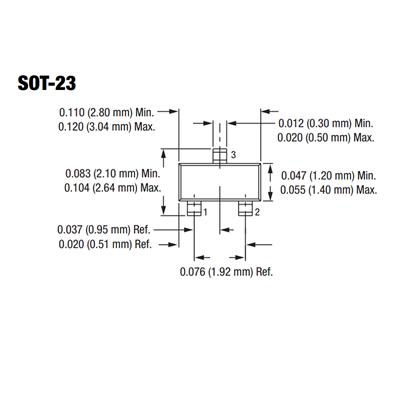 ترانزیستور MMBF4392LT1G پکیج SOT-23