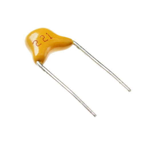 خازن مولتی لایر 220پیکوفاراد 50ولت 10درصد 220PF 50V 10% 5MM