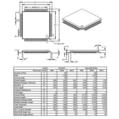 DSPIC30F6014A 30I/PF