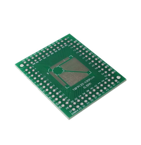 آداپتور پلیت SMD32 به 100 پین دو لایه برای تبدیل QFP به DIP - خرید با قیمت مناسب