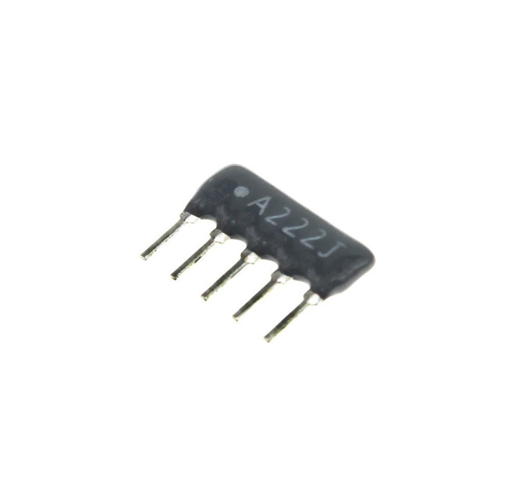 مقاومت آرایه ای 2.2 کیلواهم ARRAY 2.2Kohm 5PIN