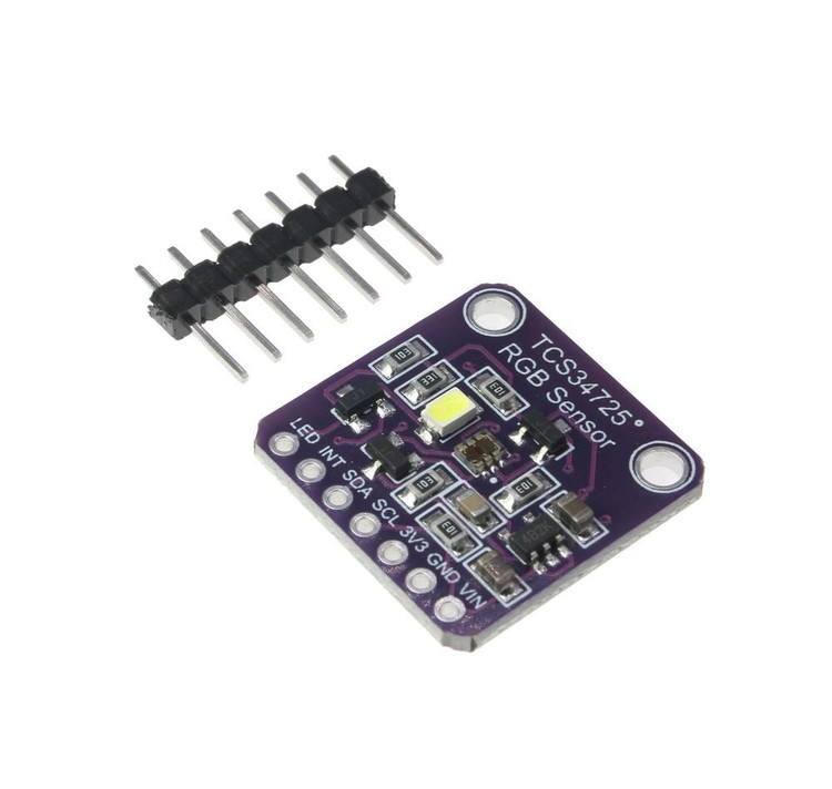 ماژول سنسور رنگ TCS34725 RGB با LED سفید داخلی