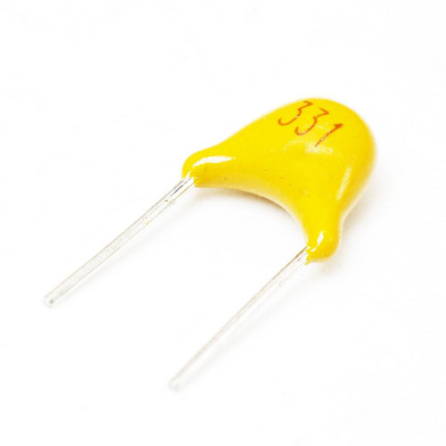 خازن مولتی لایر 330پیکوفاراد 50ولت 10درصد 330PF 50V 10% 5MM