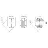 سلف 15میکروهانری CD54 15UH SMD