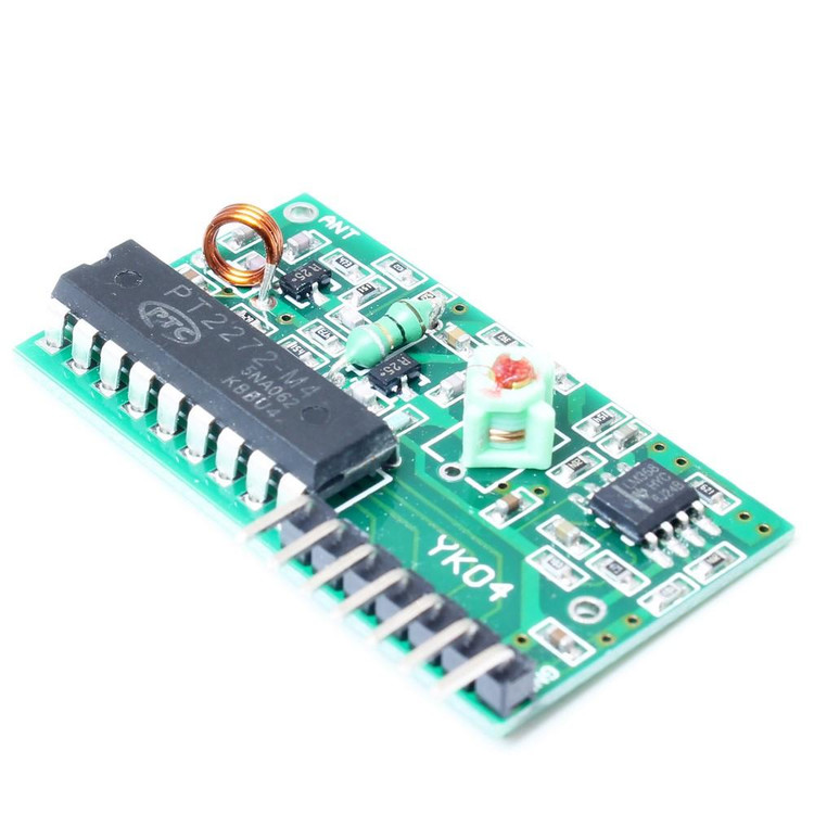 جزئیات نصب ماژول ریموت کنترل ۳۱۵MHz روی برد آردوینو - خرید آنلاین