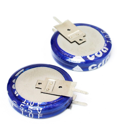 خازن الکترولیت 1 فاراد 5.5 ولت 1F/ 5.5V