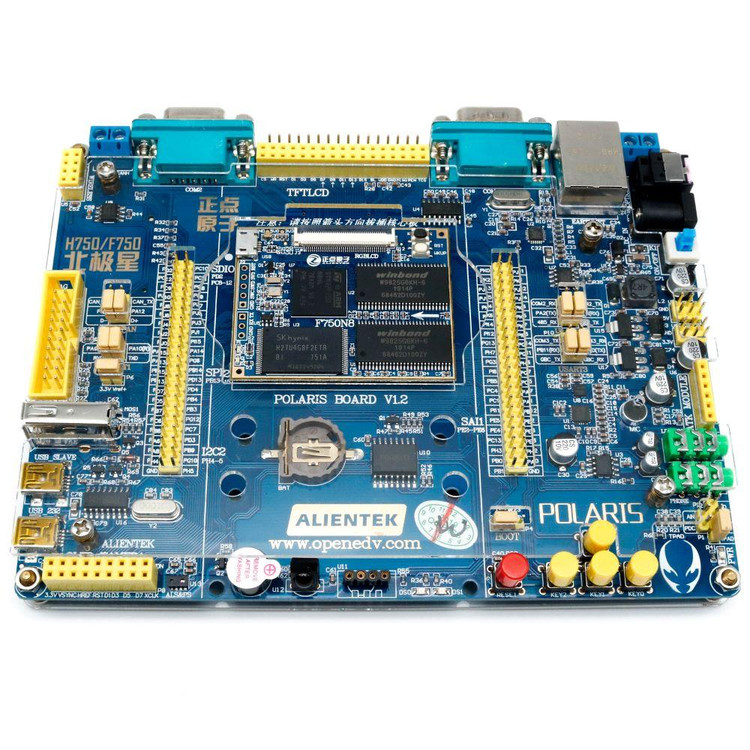 برد توسعه میکروکنترلر EV STM32F750XBH6