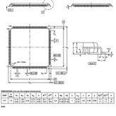 میکروکنترلر STM32H723ZGT6 پکیج LQFP-144