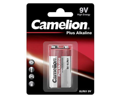 باتری کتابی 9 ولت کملیون Plus Alkaline