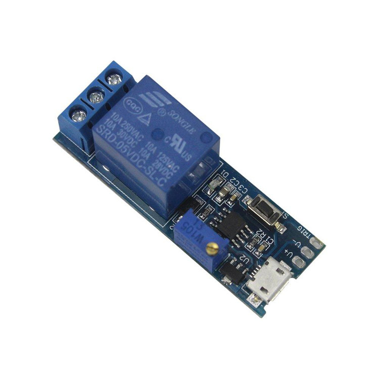 ماژول کنترل رله تایمردار 5ولت تا 30ولت RELAY TIMER CONTROL TRIGGER 5V 30V