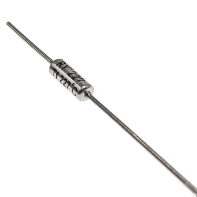 فیوز حرارتی 227 درجه سانتیگراد 10 آمپر THERMAL FUSE 227C 10A 250V