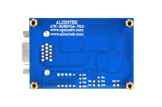 تنظیم OSD و پتانسیومترهای RGB در ماژول VGA Converter 1920x1080