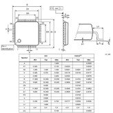 میکروکنترلر BS66F360C پکیج LQFP 44