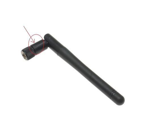 ANTENNA WIFI 2DB MALE 10CM