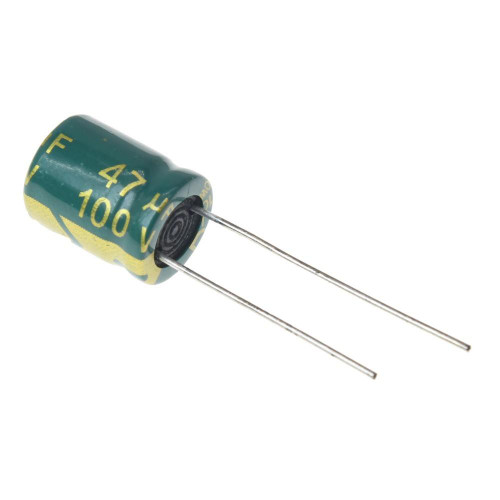 47UF/100V 8X12 105C GREEN