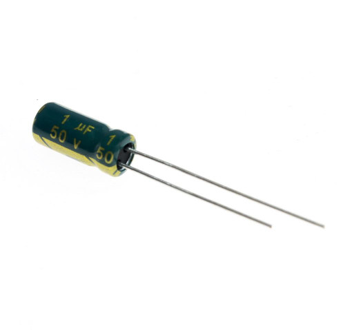 1UF/50V 5X11 105C GREEN