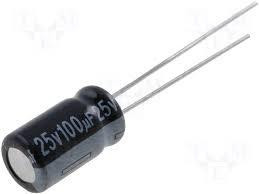 100UF/25V 6X12 85C