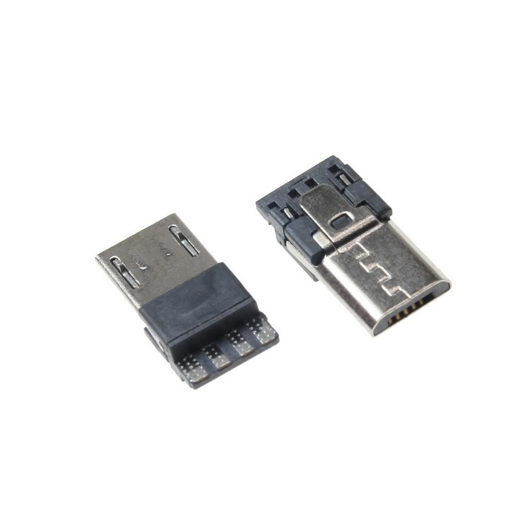 خرید کانکتور Micro USB Male لحیمی آهنی ↔️ موجود ✅ قیمت عالی + اصل!