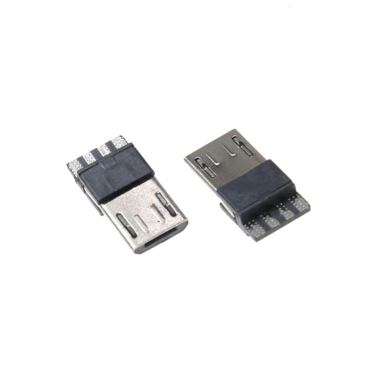 خرید کانکتور Micro USB Male لحیمی آهنی ↔️ موجود ✅ قیمت عالی + اصل!