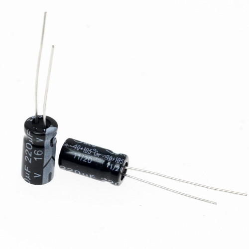56UF/50V 6.3X12 105C BLACK