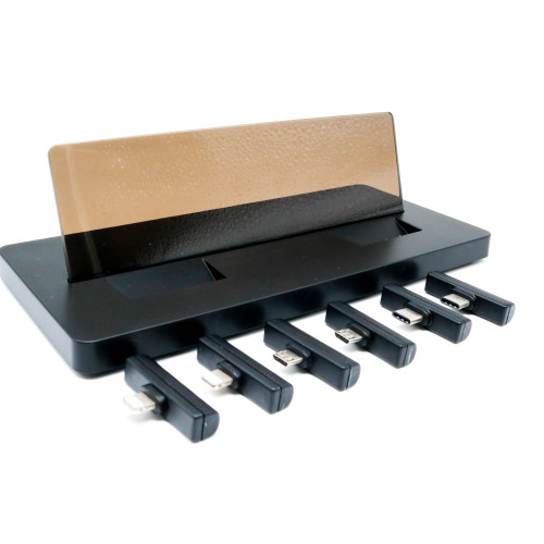 شارژر گوشی 4 پورت تایپ c اندورید ایفون FAST CHARGER STAND WITH 4 OUTPUT