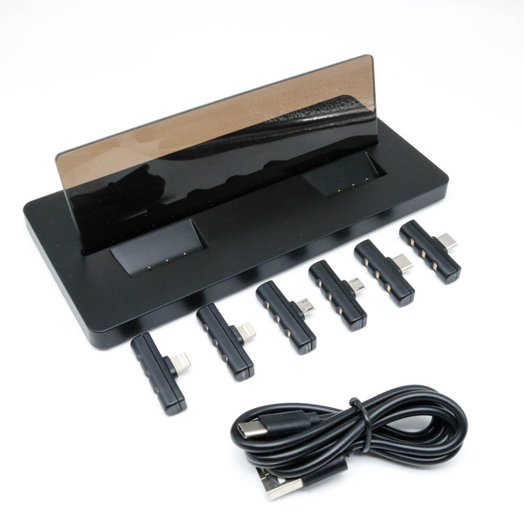شارژر گوشی 4 پورت تایپ c اندورید ایفون FAST CHARGER STAND WITH 4 OUTPUT