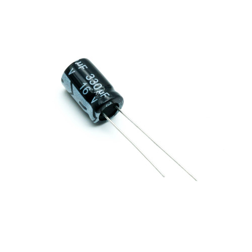 330UF/16V 8X12 105C BLACK