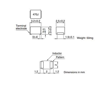 مقاومت اس ام دی 82اهم 82OHM SMD 1210