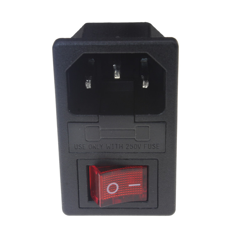 جک پاور نری روپنلی کلیددار POWER SOCKET AC-01B