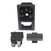 جک پاور نری روپنلی کلیددار POWER SOCKET AC-01B