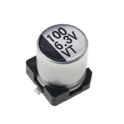 خازن الکترولیت اس ام دی 100 میکرو فاراد 6.3 ولت