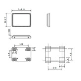 کریستال اسیلاتور 16 مگاهرتز SMD