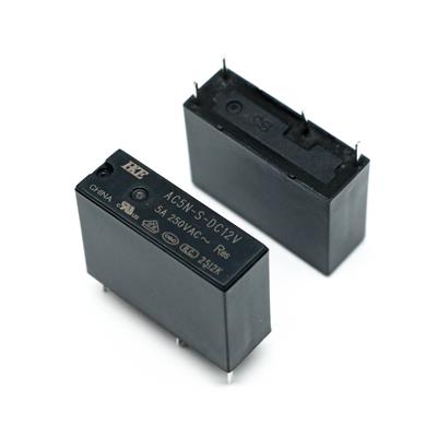 RELAY 12V 5A 1C 4PIN HKE