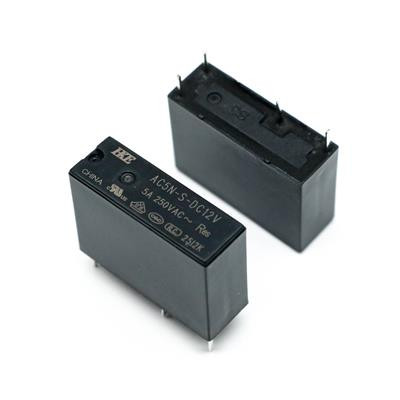 RELAY 12V 5A 1C 4PIN HKE