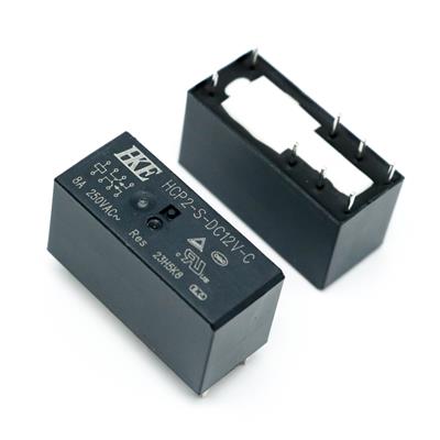 RELAY 12V 8A 2C 8PIN HKE