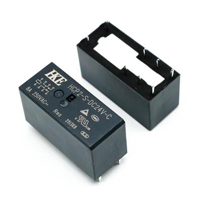 RELAY 24V 8A 2C 8PIN HKE